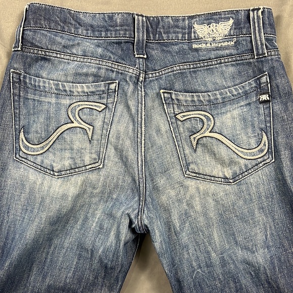 Rock & Republic Wide Leg Jeans | Size 34 - Picture 7 of 7